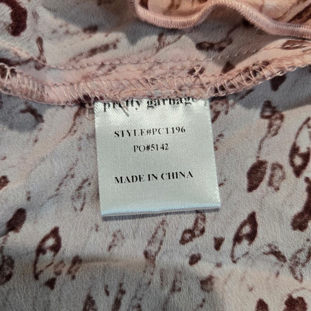 NWT Pretty Garbage Leopard Print Split Hem Tank T… - image 12